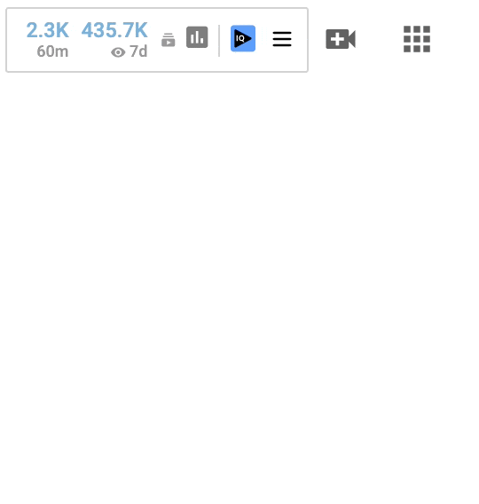 YouTube Channel Audit Toolbar