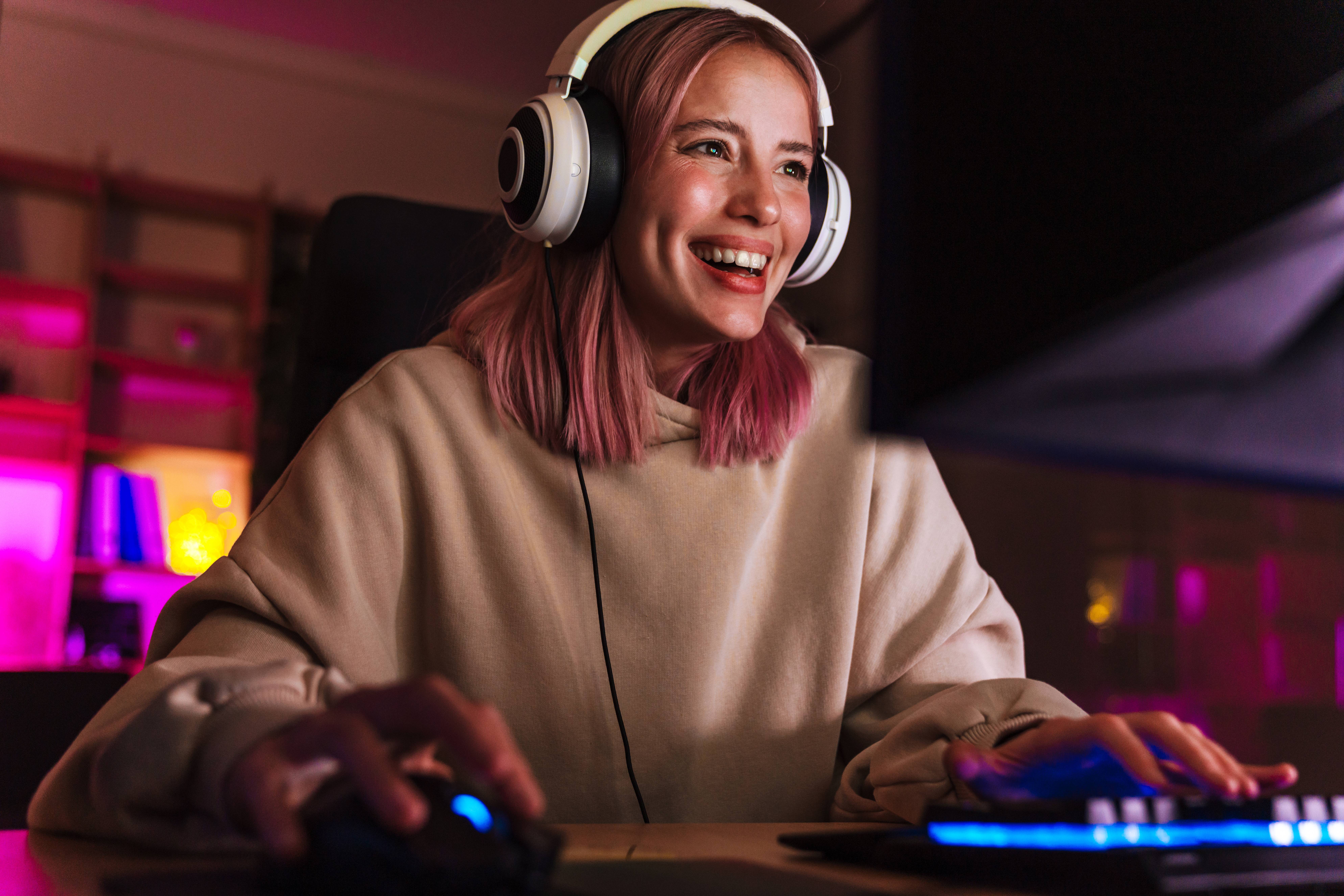 Engaged YouTube viewer watching content - high engagement increases creator earnings