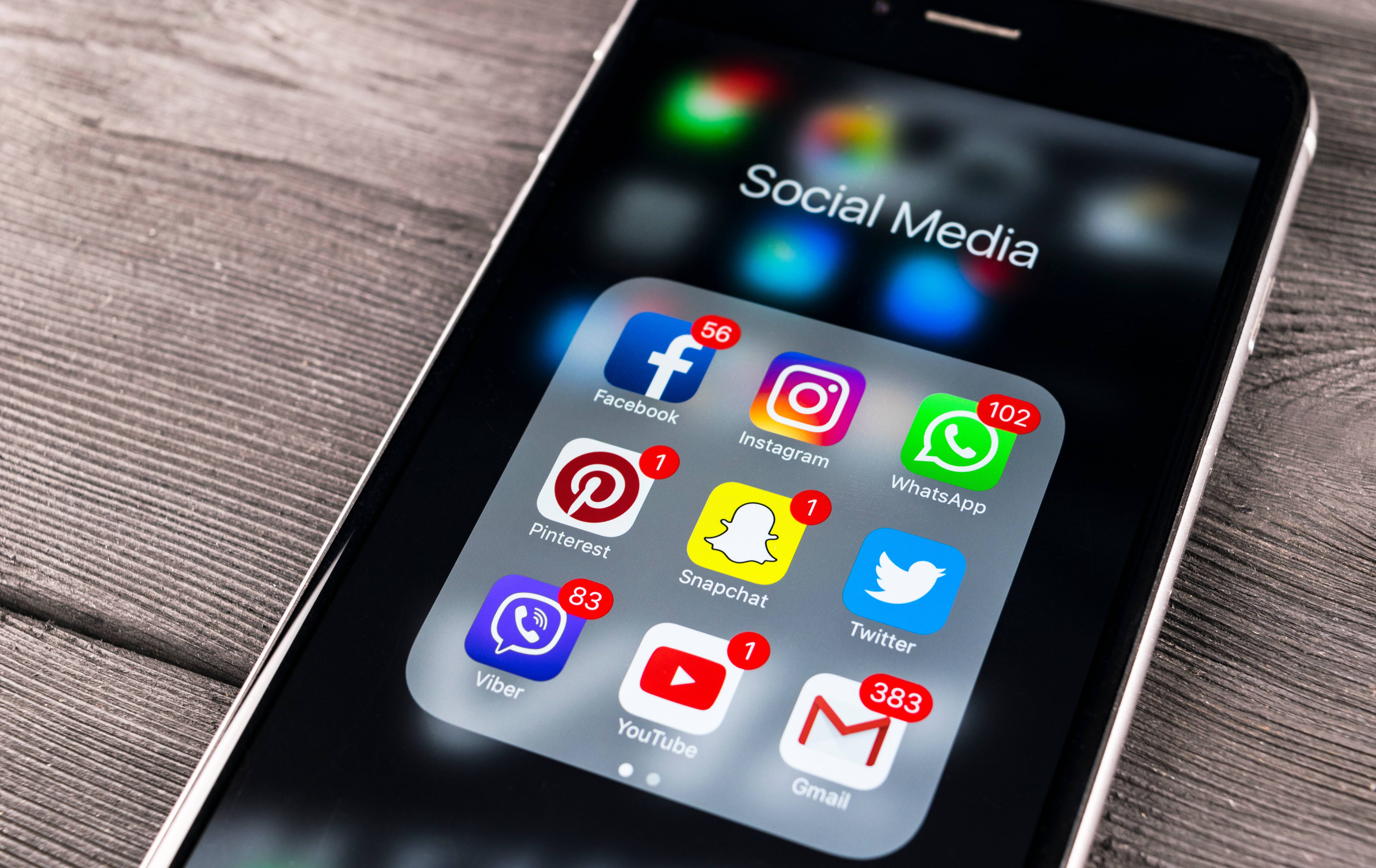 Collection of social media platform icons essential for cross-promoting YouTube videos to increase viral potential