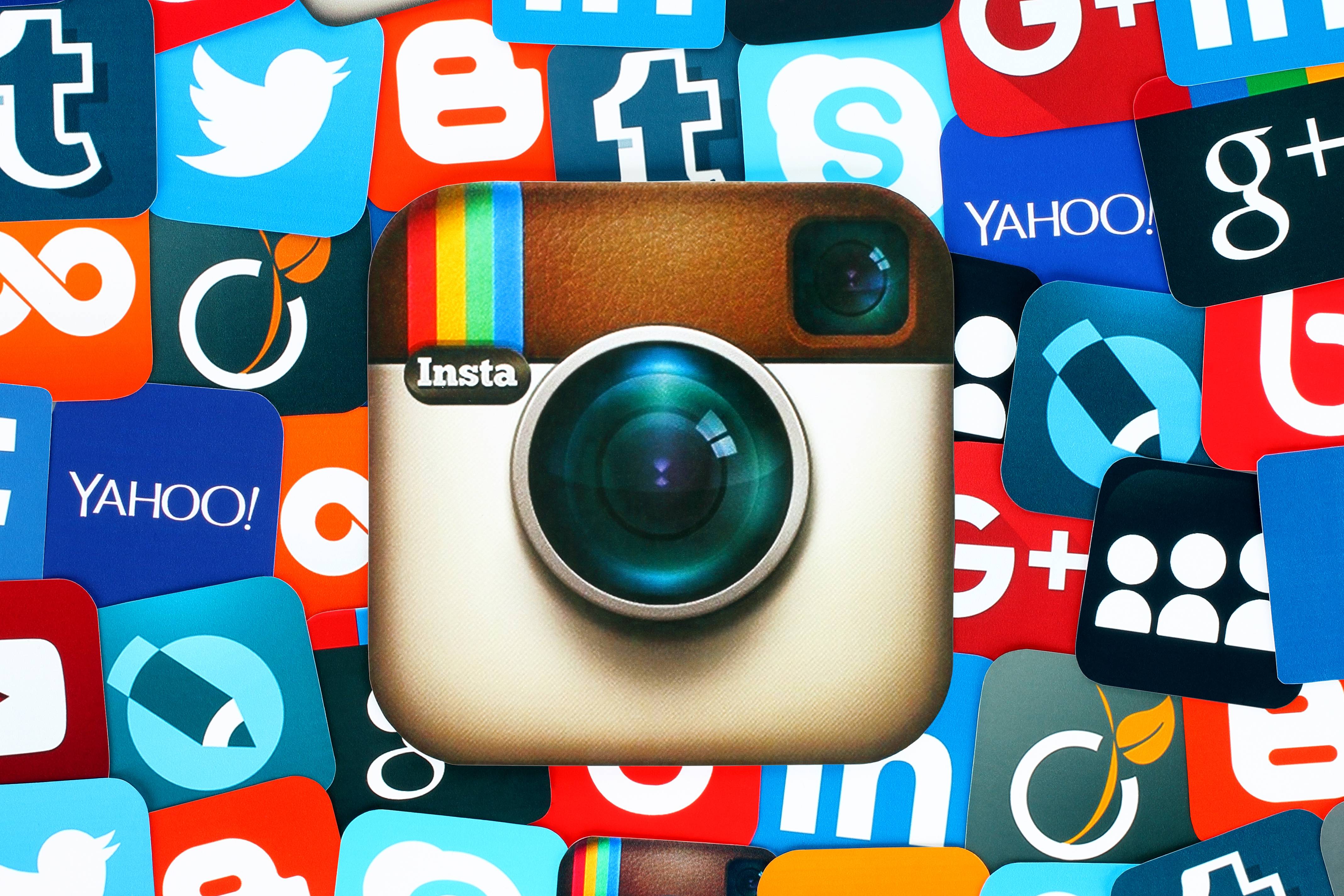 Popular Social Media platforms like Instagram, Twitter, LinkedIn
