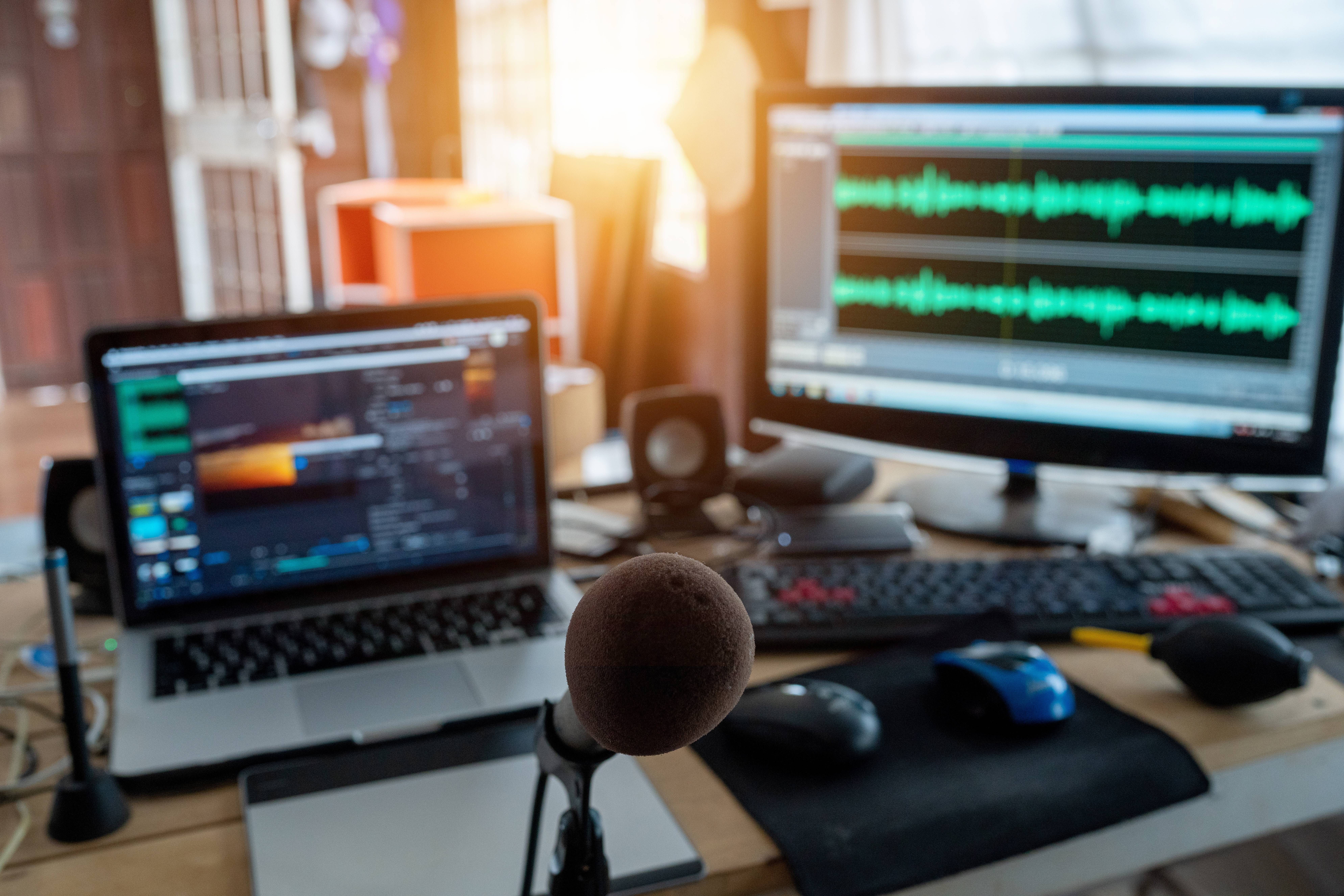 music YouTube creator setup