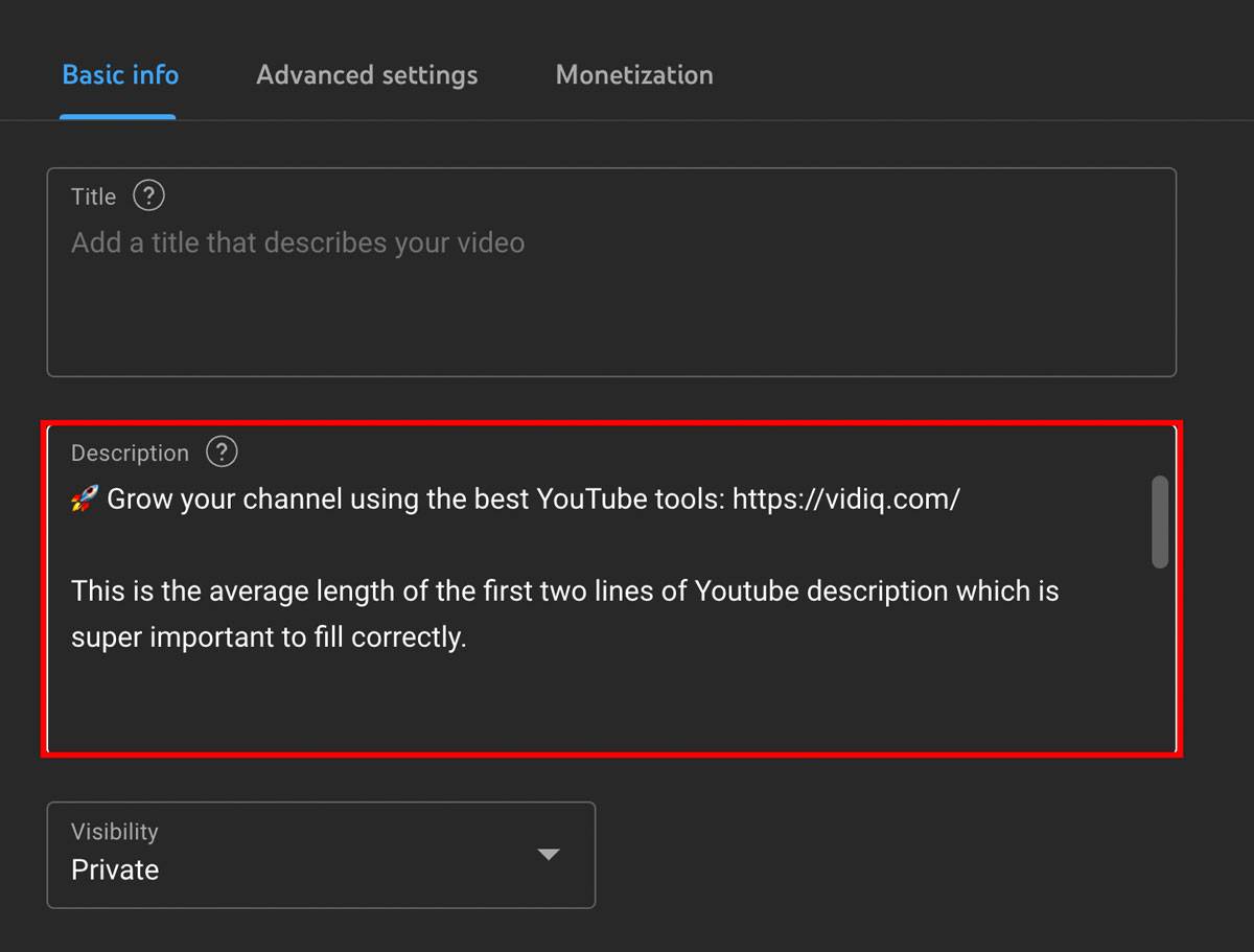 youtube templates in settings of youtube studio