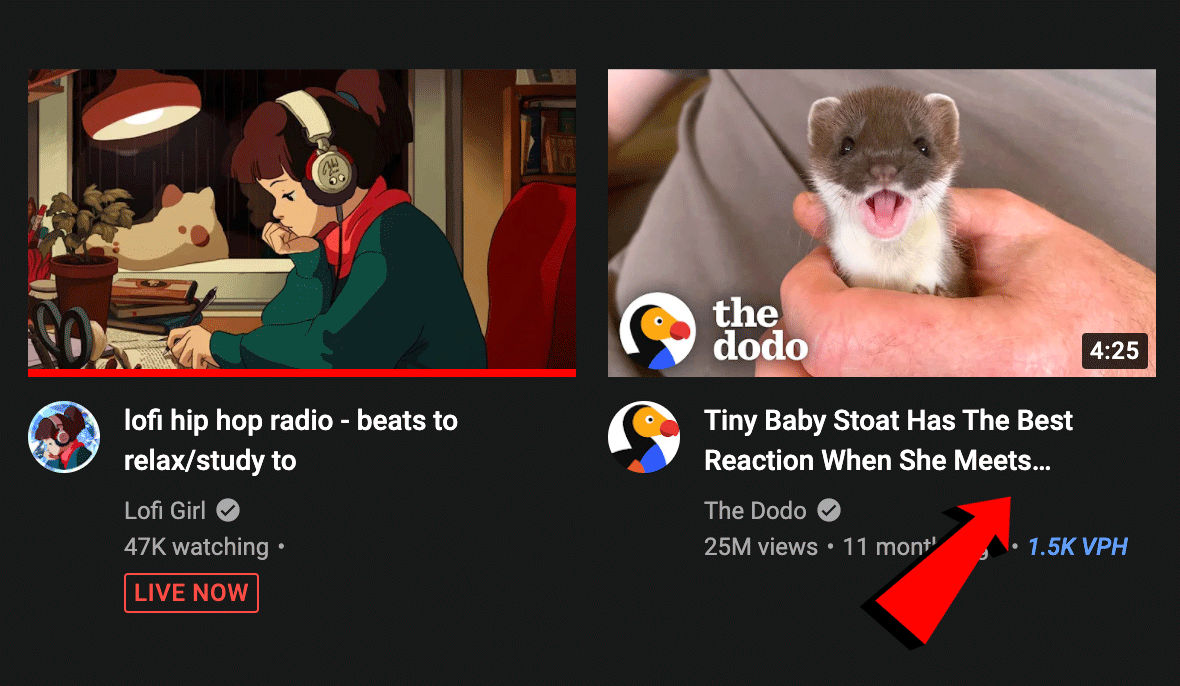 Example of a title getting cut off on YouTube and replaced with elipsis