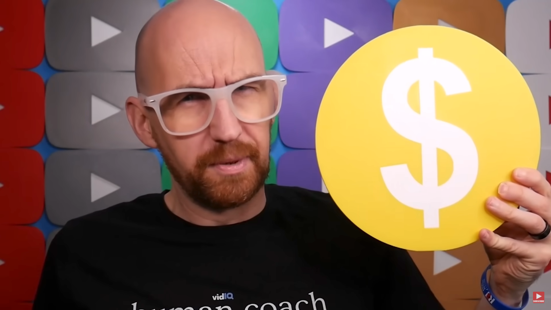 YouTube yellow monetization icon